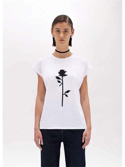 t-shirt girl white BLUGIRL BLUMARINE | RA5001J5003/11111